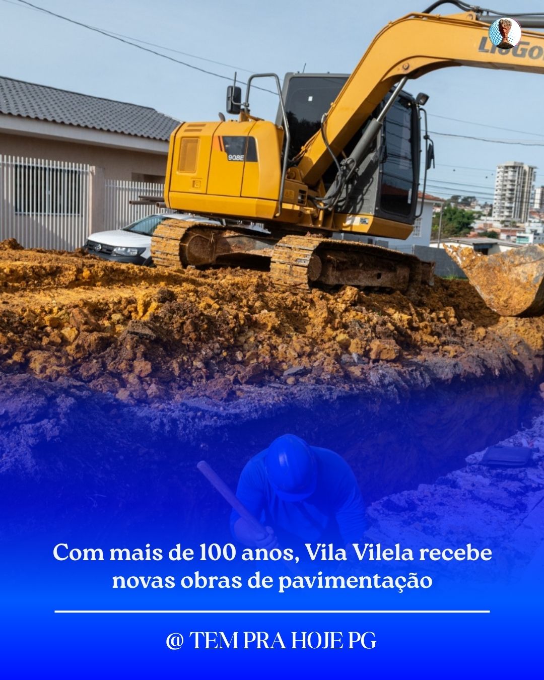 Vila Vilela recebe novas obras de pavimentação em Ponta Grossa