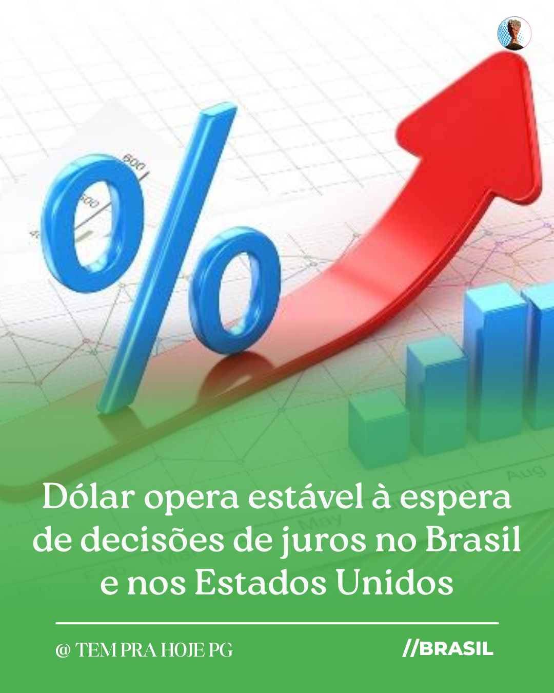 Dólar opera estável à espera de decisões de juros no Brasil e nos Estados Unidos