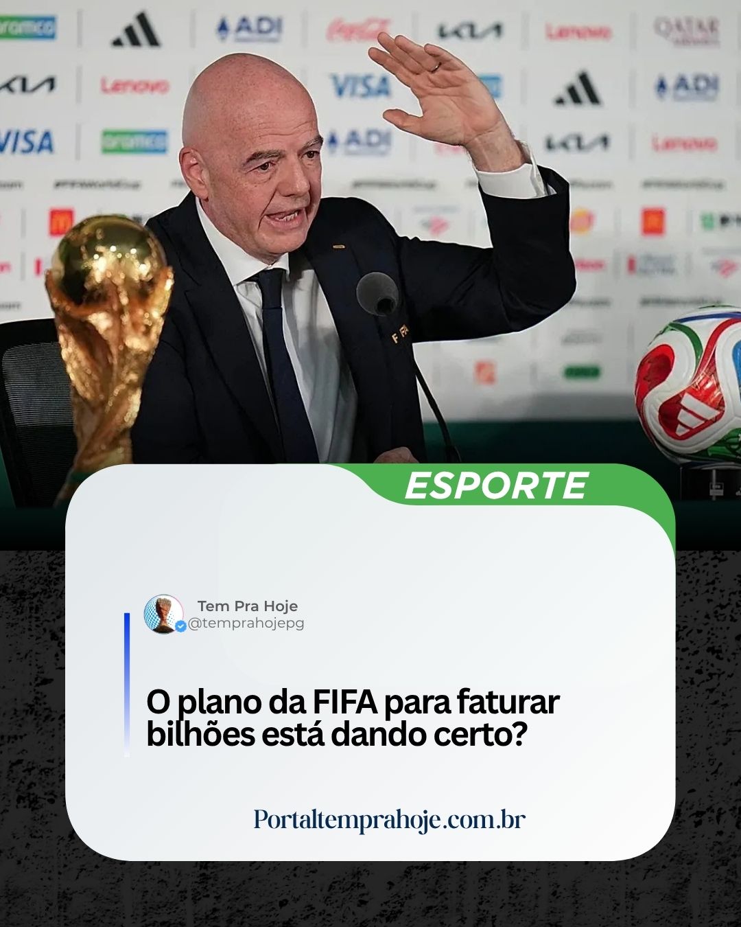 O plano da FIFA para faturar bilhões está funcionando?