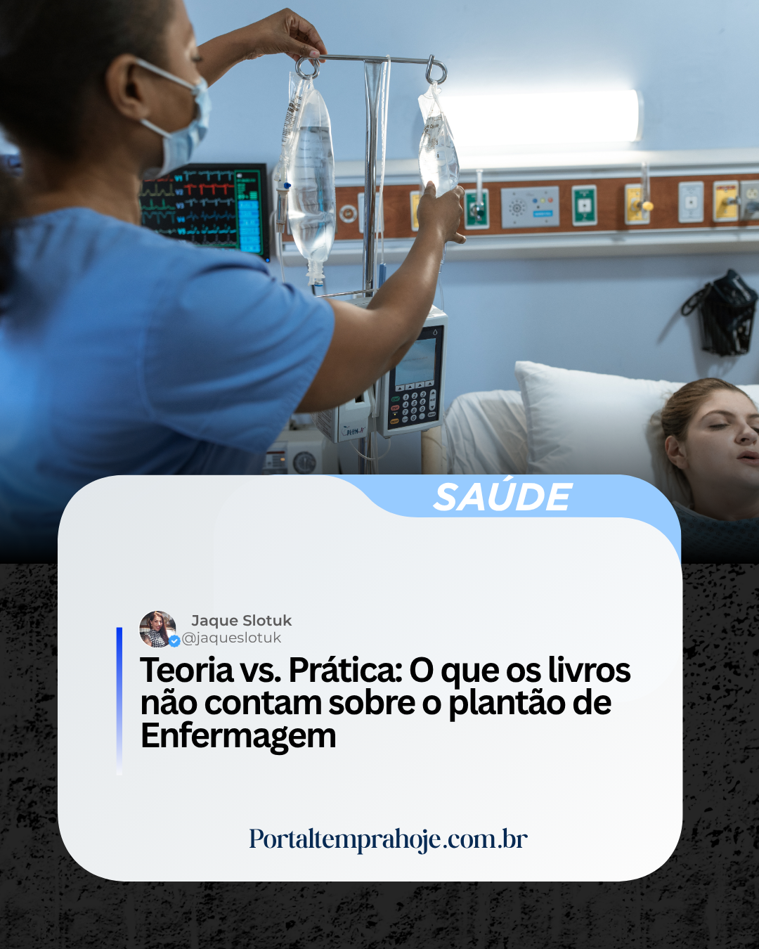 Teoria vs. Prática: O que os livros não contam sobre o plantão de Enfermagem