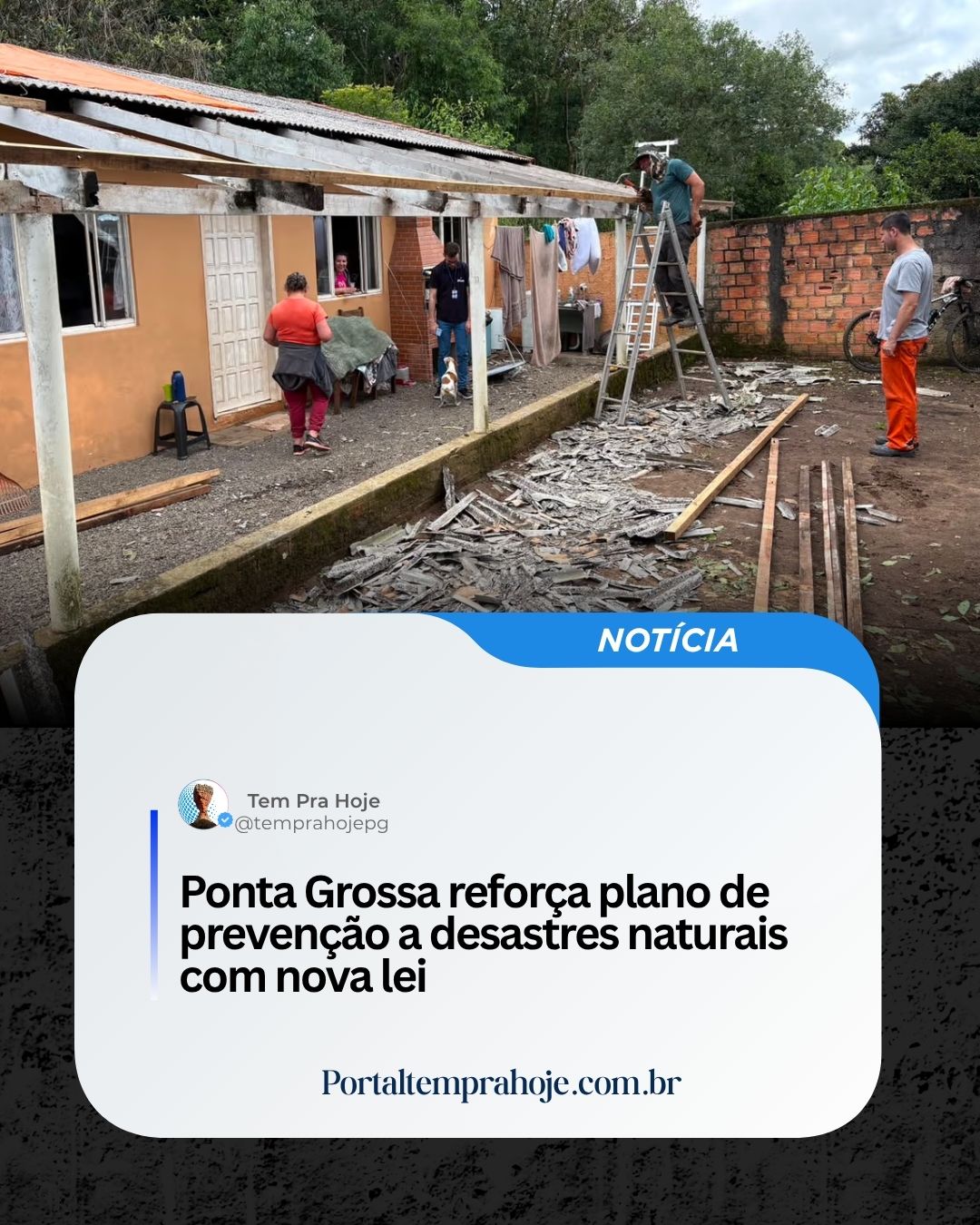 Ponta Grossa reforça plano de prevenção a desastres naturais com nova lei