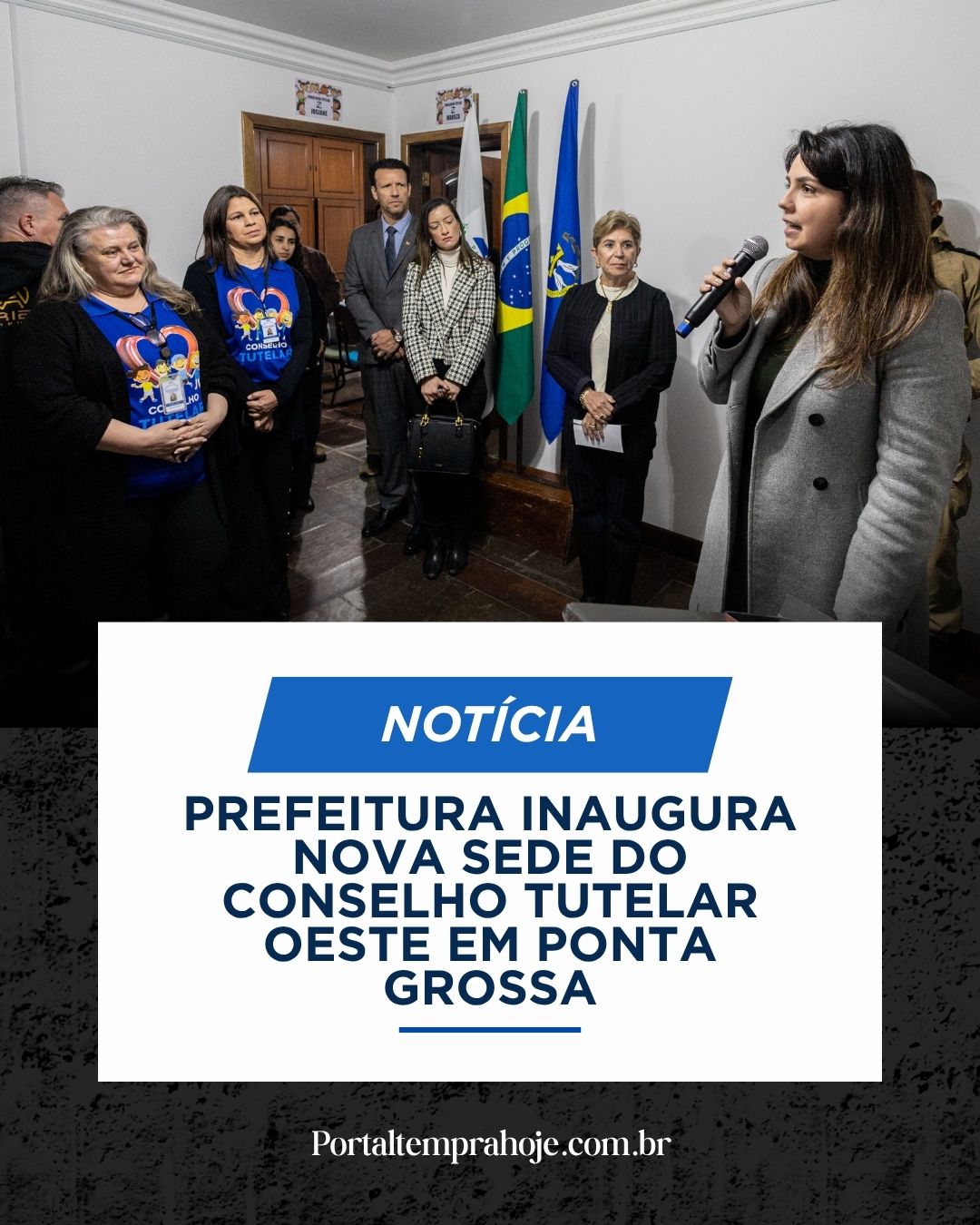 Prefeitura inaugura nova sede do Conselho Tutelar Oeste em Ponta Grossa