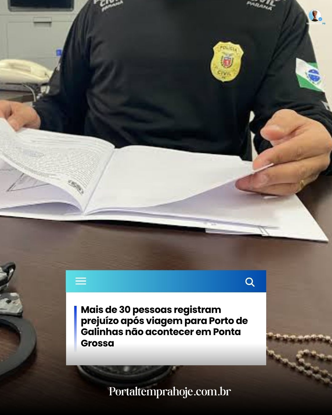 Mais de 30 pessoas registram prejuízo após viagem para Porto de Galinhas não acontecer em Ponta Grossa