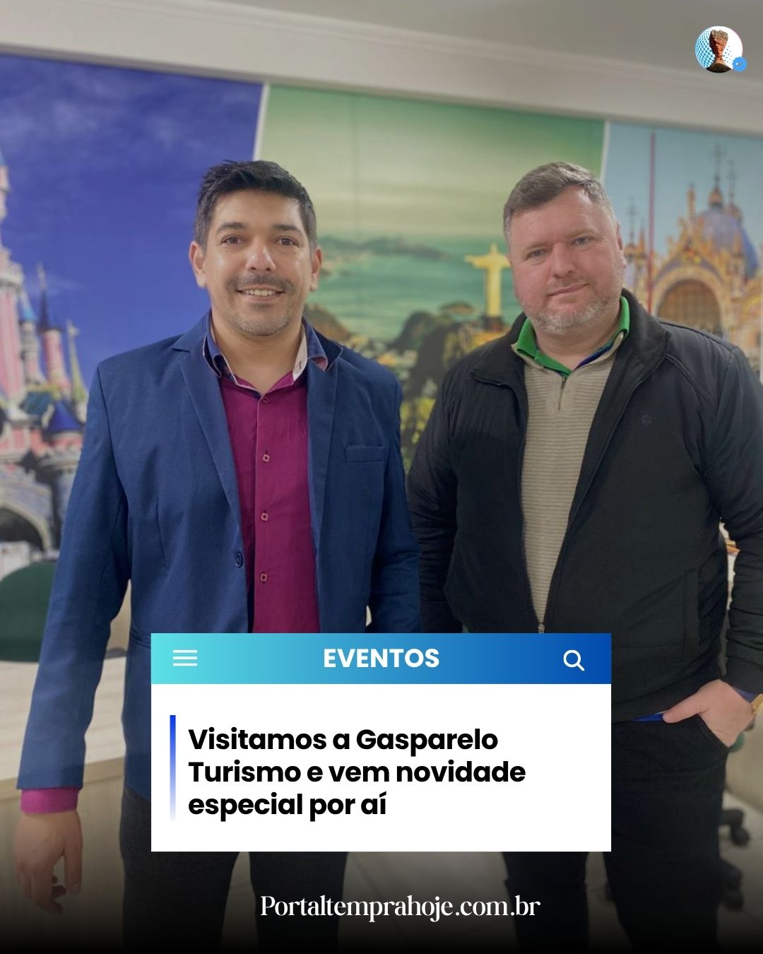 Visitamos a Gasparelo Turismo e vem novidade especial por aí