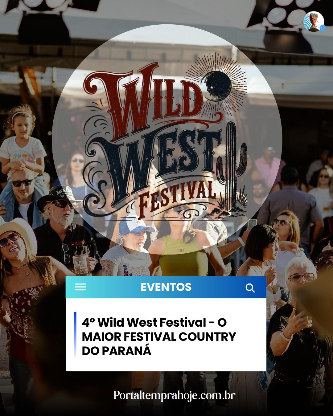 12 de setembro, acontece a 4ª edição do Wild West