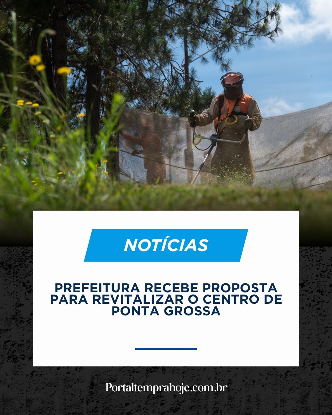 Prefeitura recebe proposta para revitalizar o Centro de Ponta Grossa