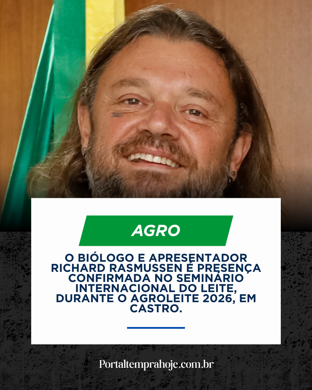 Richard Rasmussen será palestrante no Agroleite 2026 em Castro