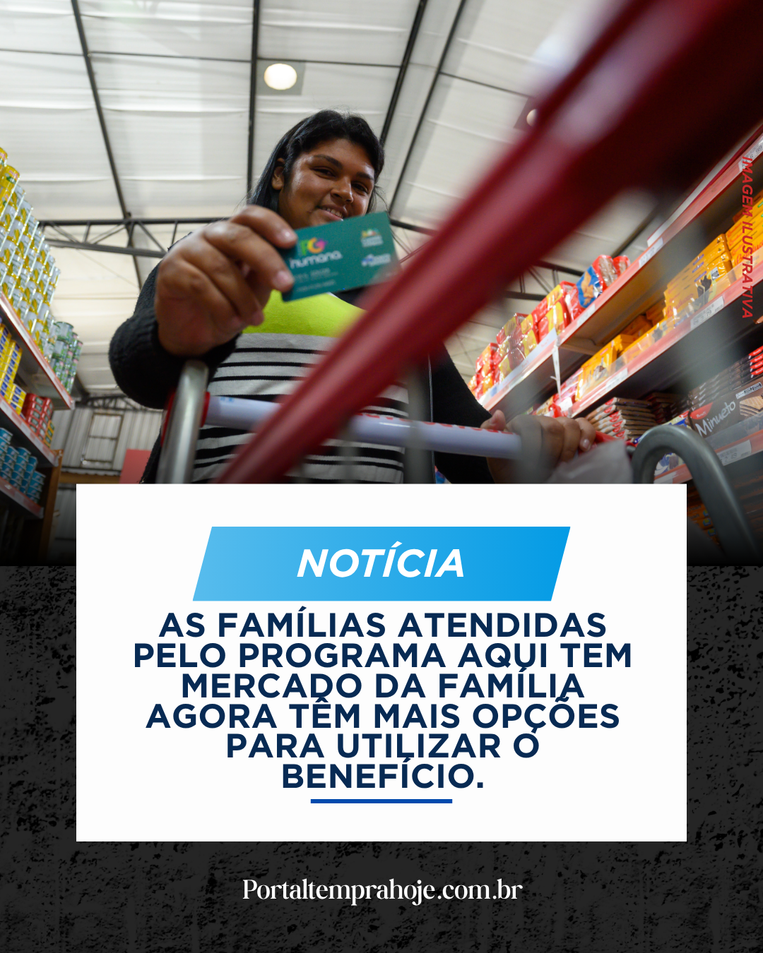 Mercado da Família amplia rede e passa a contar com 33 mercados credenciados em Ponta Grossa