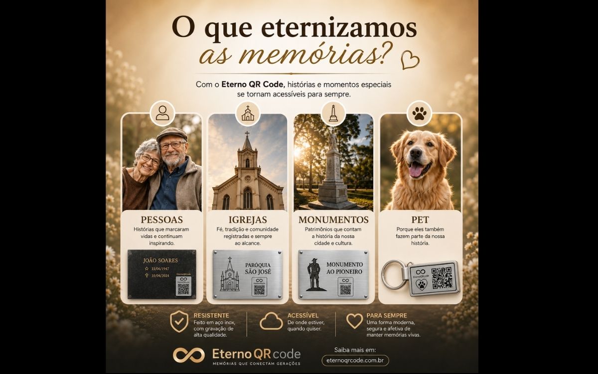Eterno QR Code transforma QR Codes em conexões que preservam histórias