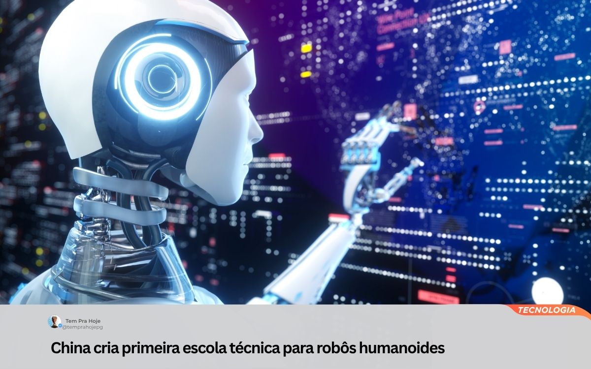 China cria primeira escola técnica para robôs humanoides