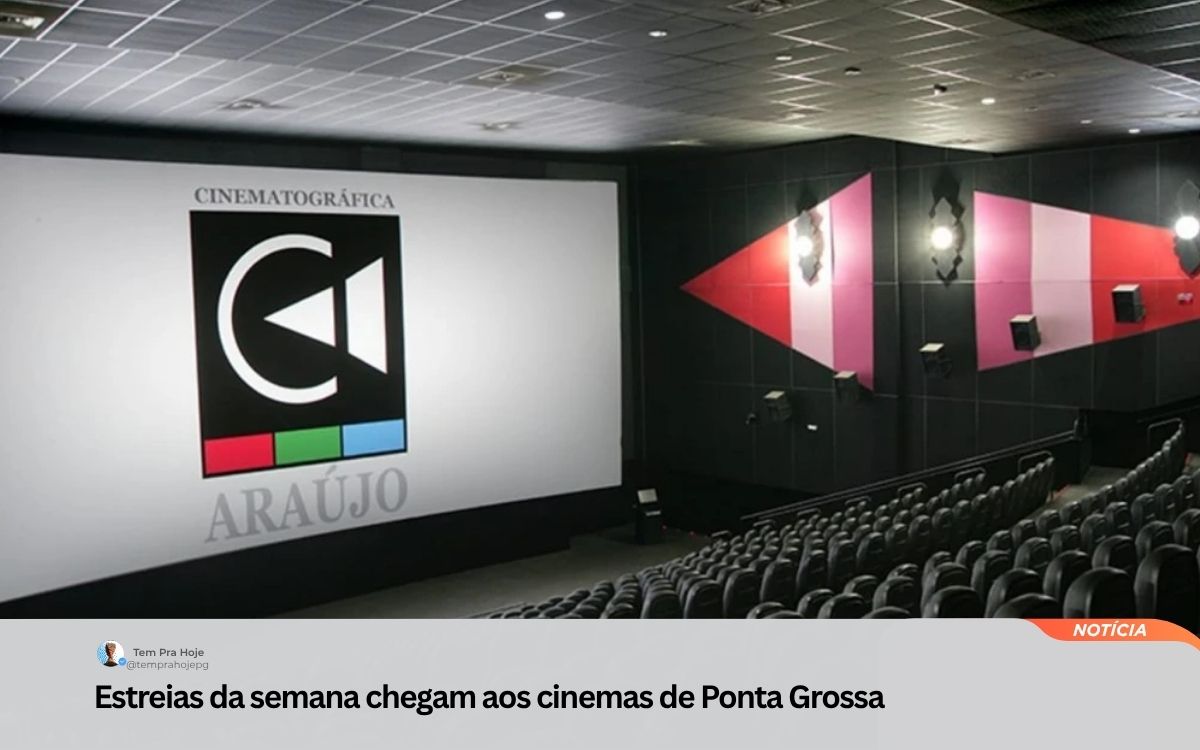 Estreias da semana chegam aos cinemas de Ponta Grossa