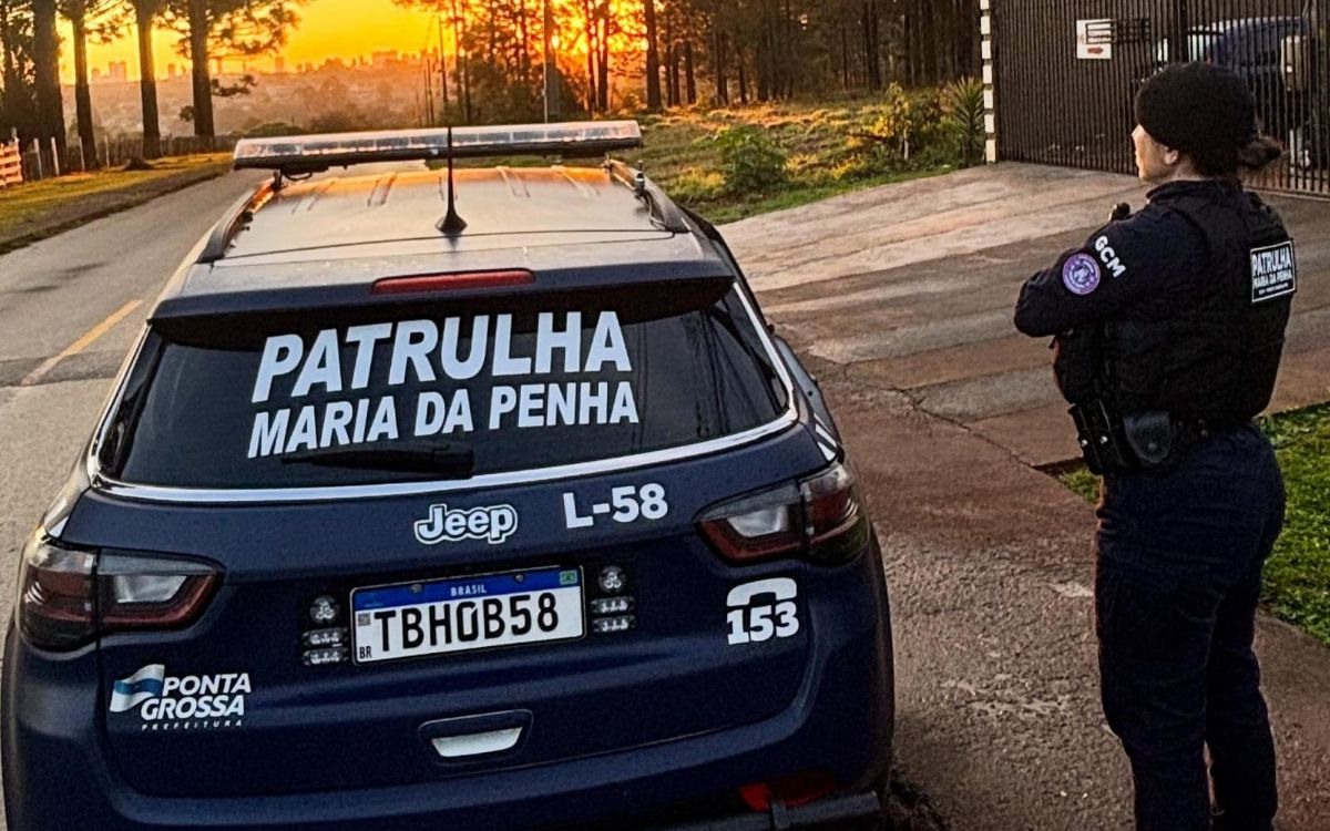 Guarda Municipal de Ponta Grossa é referência estadual em estudo do TCE-PR sobre proteção à mulher