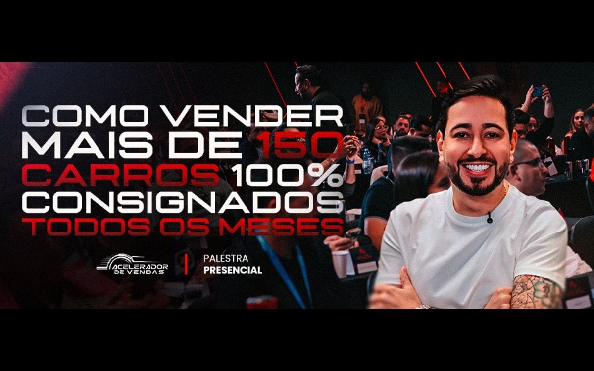 Daniel Ribeiro apresenta palestra “Acelerador de Vendas” nesta terça-feira em Ponta Grossa
