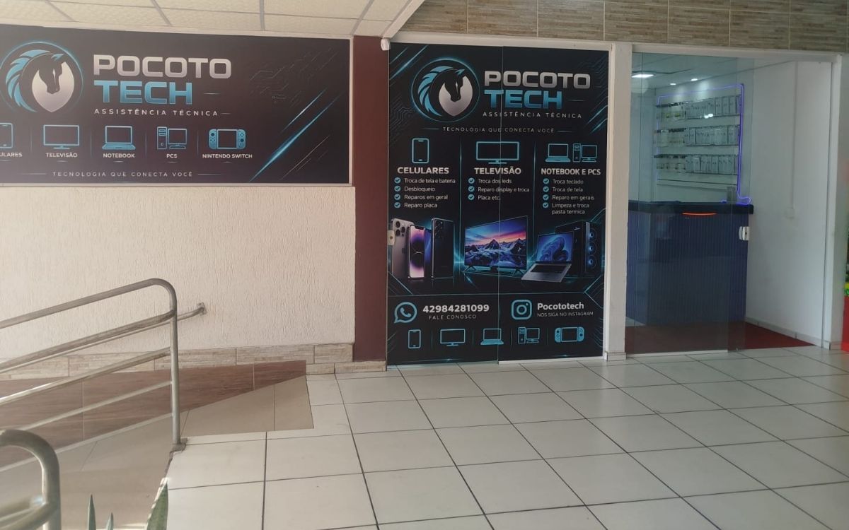 Pocoto Tech está de cara nova e em novo endereço no Centro de Ponta Grossa