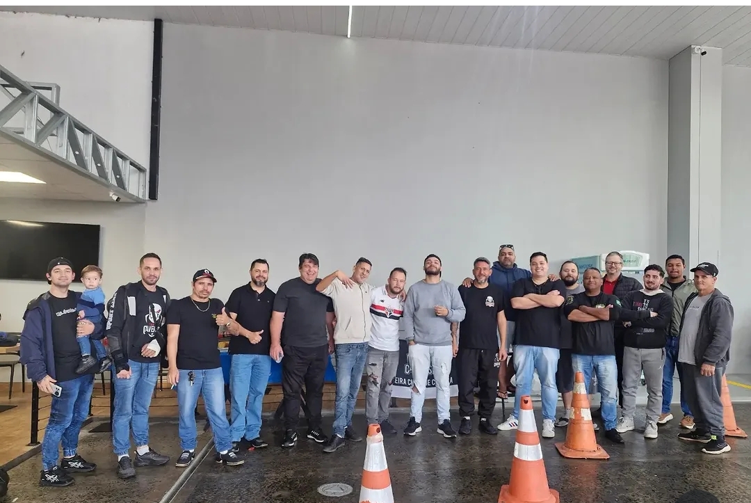 Desde 2017, motoristas cuidando de motoristas: a história da Família Caveiras em Ponta Grossa