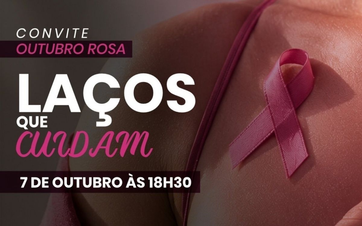 Encontro gratuito acontece no dia 7 de outubro, na ACIPG, e reúne famílias para uma conversa sobre acolhimento durante o enfrentamento ao câncer de mama