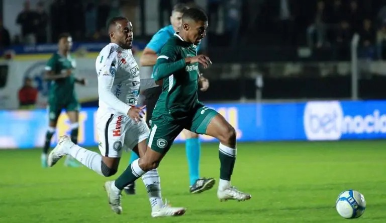 Operário perde para o Goiás em casa e chega ao quarto jogo sem vitória na Série B