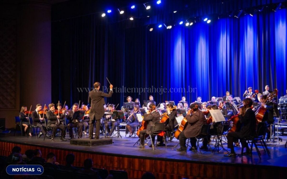 Orquestra Sinfônica de Ponta Grossa apresenta trilhas de filmes e desenhos no Palladium