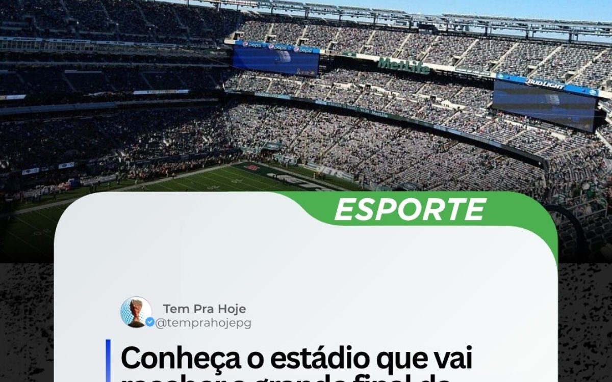 MetLife Stadium será o palco da final da Copa do Mundo