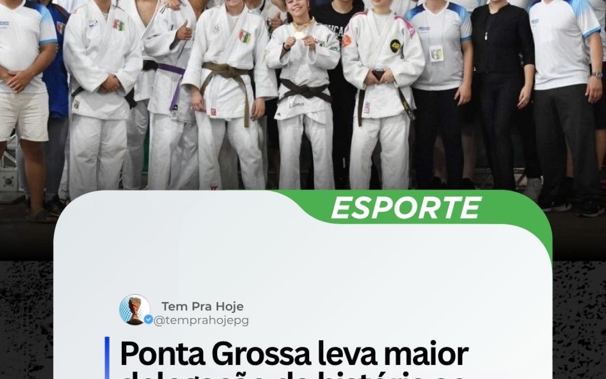 Ponta Grossa leva maior delegação da história ao Paraná Combate 2026