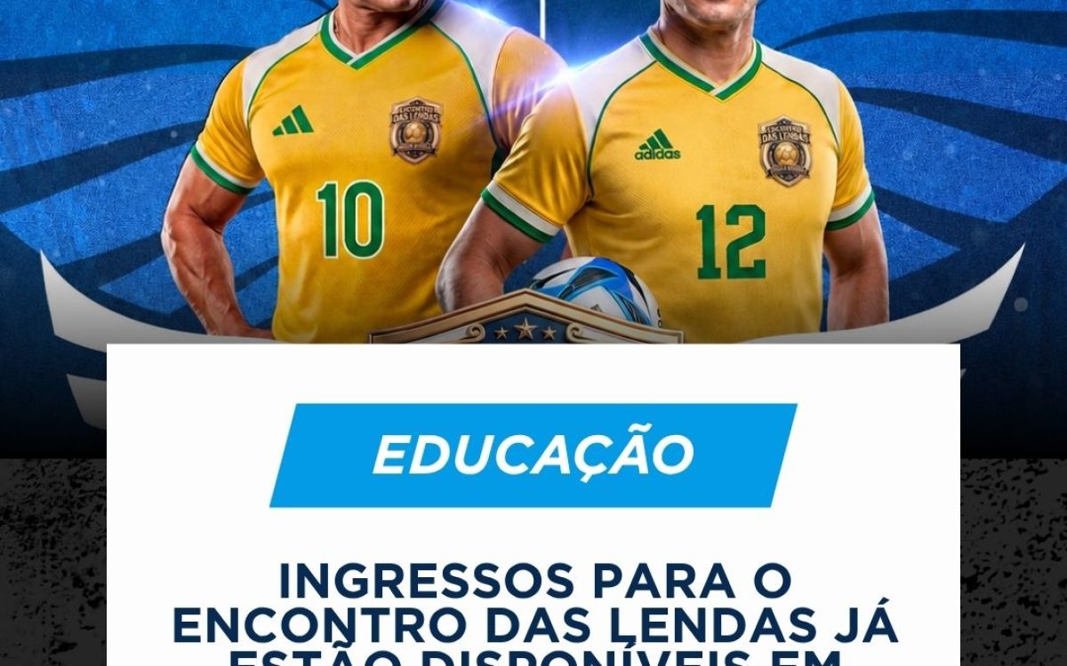 Ingressos para o Encontro das Lendas já estão disponíveis em Ponta Grossa
