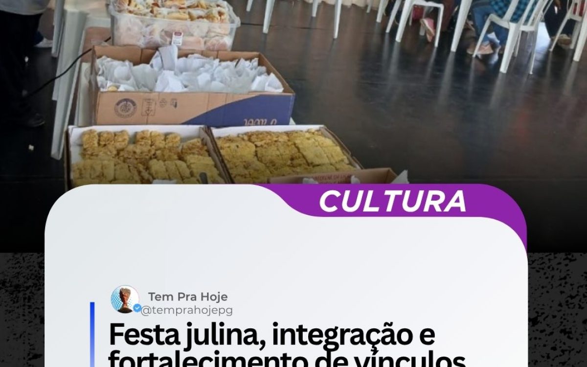Festa julina, integração e fortalecimento de vínculos marcaram o ‘Arraiá da Alegria’ no CRAS Coronel Cláudio!