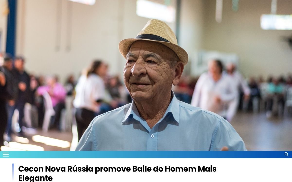 Cecon Nova Rússia promove Baile do Homem Mais Elegante