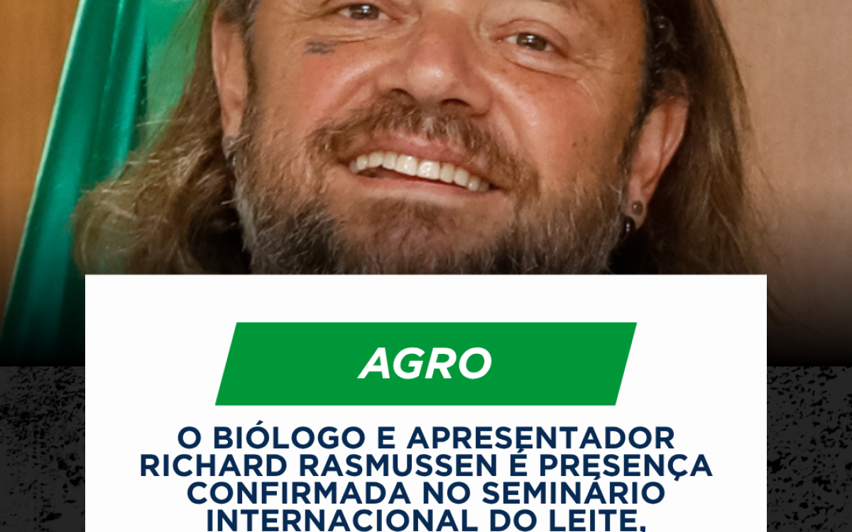 Richard Rasmussen será palestrante no Agroleite 2026 em Castro