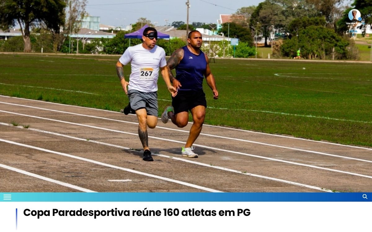 Copa Paradesportiva reúne 160 atletas em PG