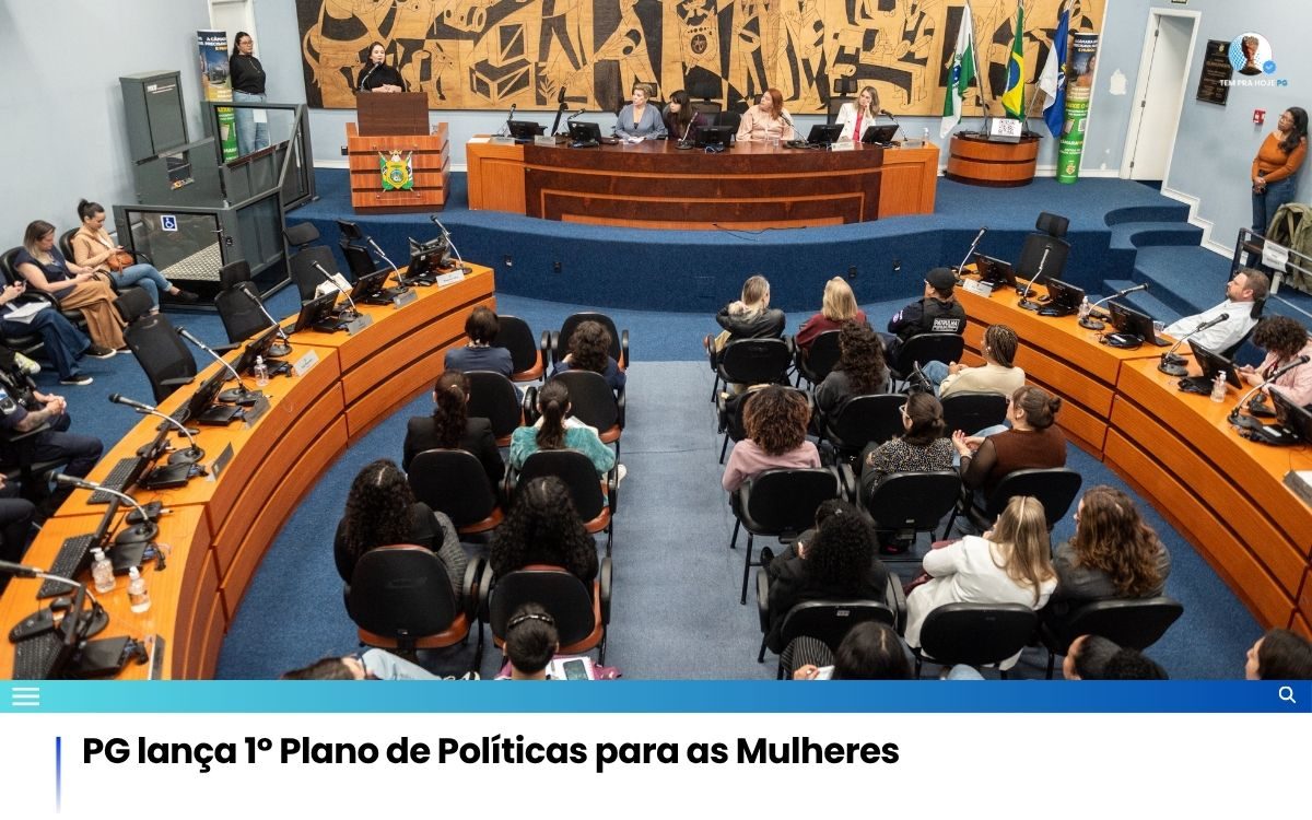 PG lança 1º Plano de Políticas para as Mulheres